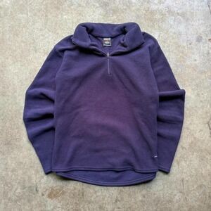 Vintage 90s made in USA Patagonia blue fleece quarter zip   Mens Size Medium